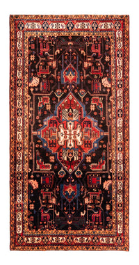 Tapis persan - Nomadic - 330 x 165 cm - rouge