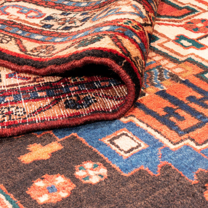 Tapis persan - Nomadic - 330 x 165 cm - rouge