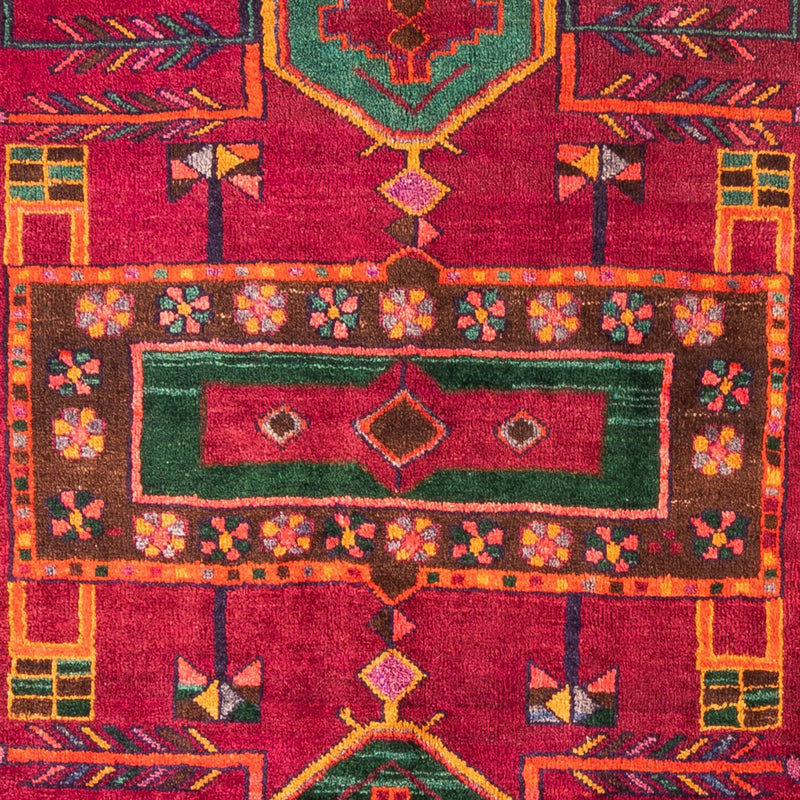 Tapis persan - Nomadic - 278 x 168 cm - rouge