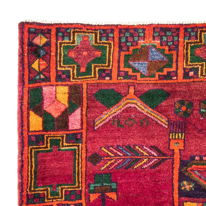 Tapis persan - Nomadic - 278 x 168 cm - rouge