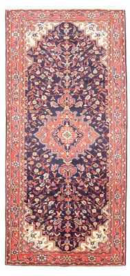 Tapis persan - Nomadic - 310 x 150 cm - bleu foncé