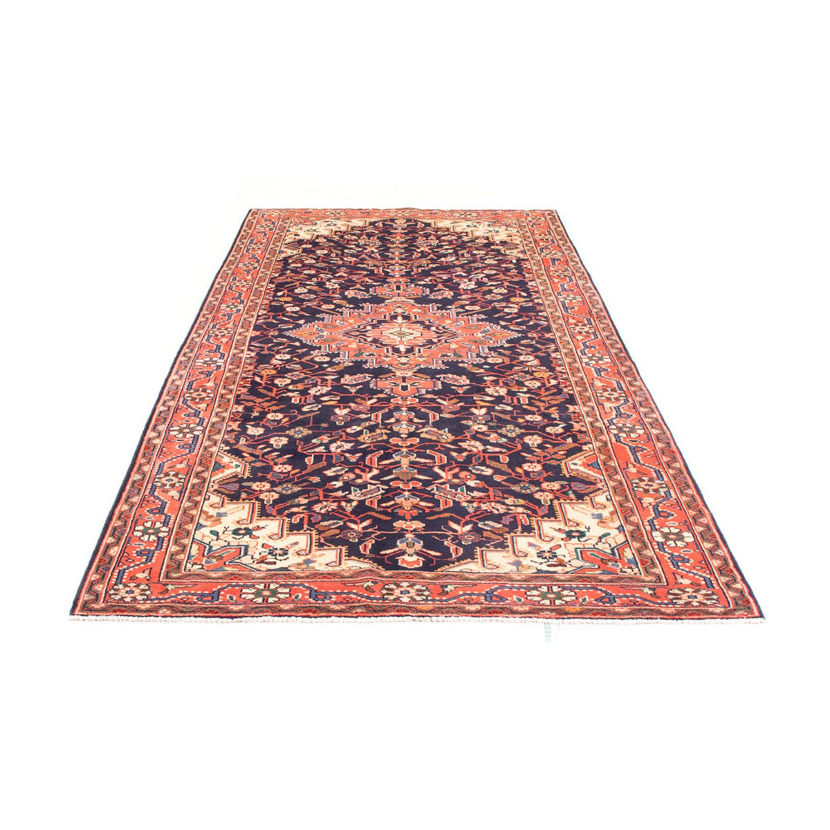 Tapis persan - Nomadic - 310 x 150 cm - bleu foncé