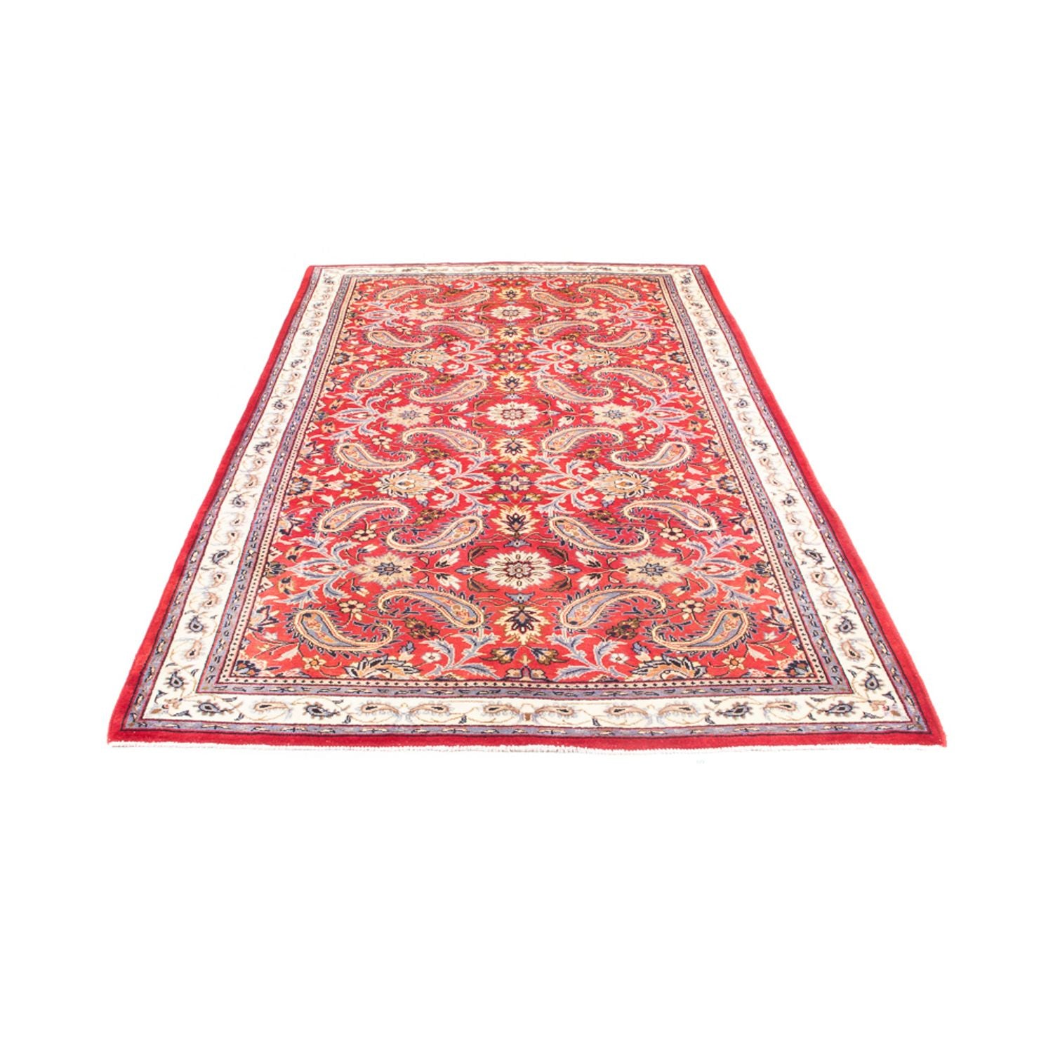 Tapis persan - Classique - 297 x 150 cm - rouge