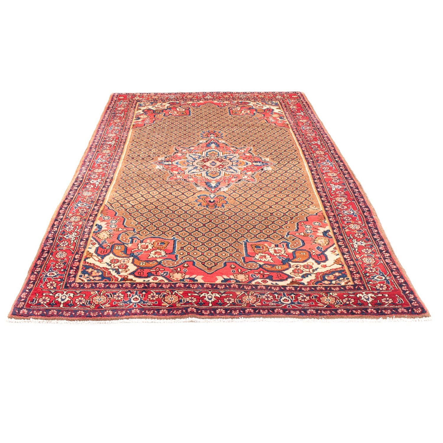 Tapis persan - Nomadic - 285 x 150 cm - multicolore