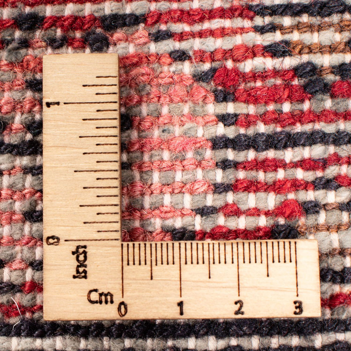 Tapis de couloir Tapis persan - Nomadic - 350 x 150 cm - rouge