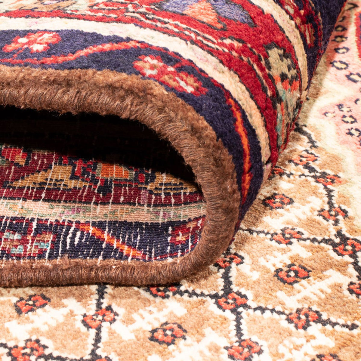 Tapis persan - Nomadic - 310 x 160 cm - multicolore