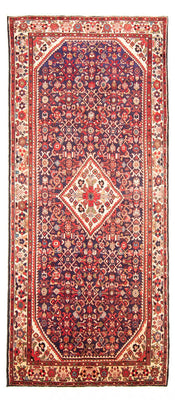 Tapis persan - Nomadic - 330 x 153 cm - bleu foncé