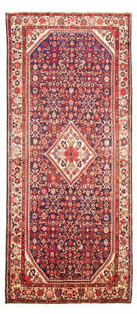 Tapis persan - Nomadic - 330 x 153 cm - bleu foncé