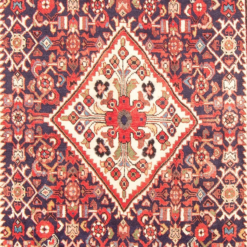 Tapis persan - Nomadic - 330 x 153 cm - bleu foncé