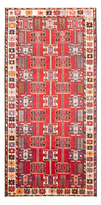 Tapis de couloir Tapis persan - Nomadic - 277 x 145 cm - rouge