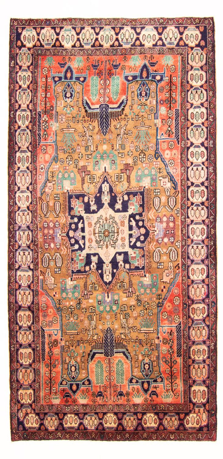 Tapis persan - Nomadic - 295 x 160 cm - multicolore