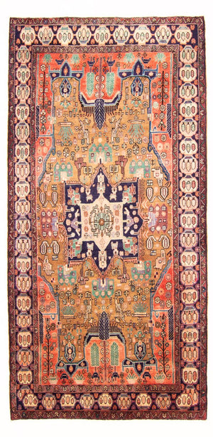 Tapis persan - Nomadic - 295 x 160 cm - multicolore