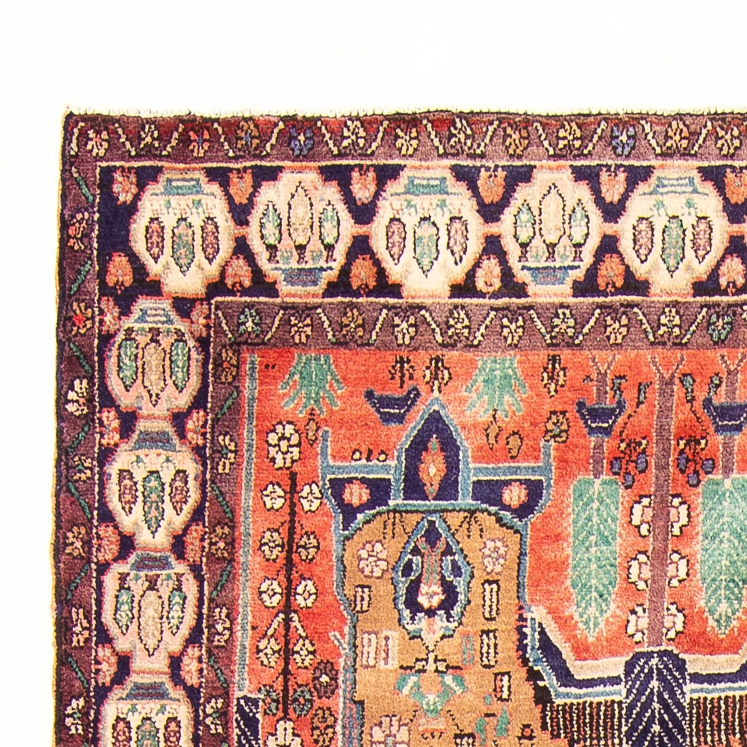 Tapis persan - Nomadic - 295 x 160 cm - multicolore
