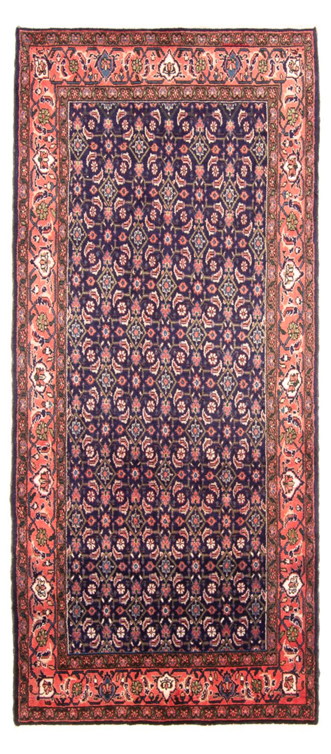 Tapis de couloir Tapis persan - Nomadic - 300 x 140 cm - bleu foncé