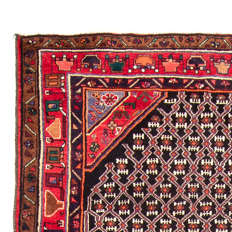 Tapis persan - Nomadic - 313 x 152 cm - bleu foncé