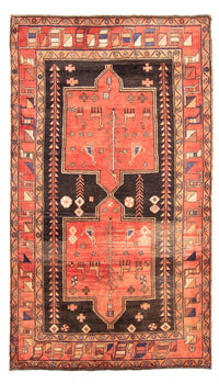 Tapis persan - Nomadic - 284 x 163 cm - orange