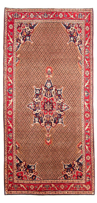 Tapis persan - Nomadic - 300 x 152 cm - marron