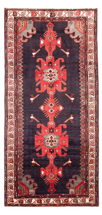 Tapis de couloir Tapis persan - Nomadic - 295 x 147 cm - bleu foncé