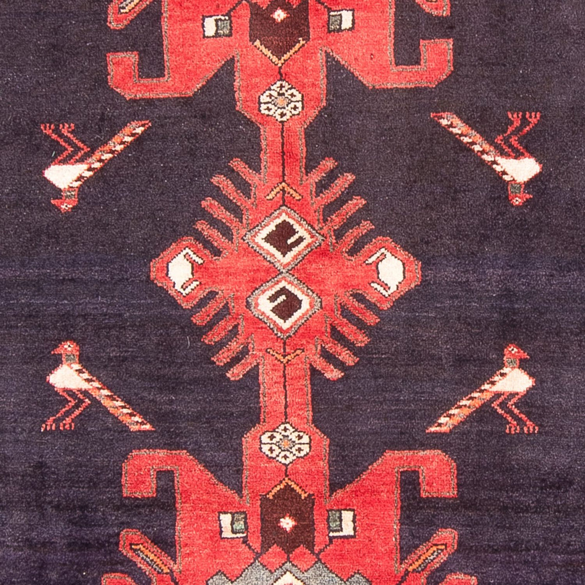 Tapis de couloir Tapis persan - Nomadic - 295 x 147 cm - bleu foncé