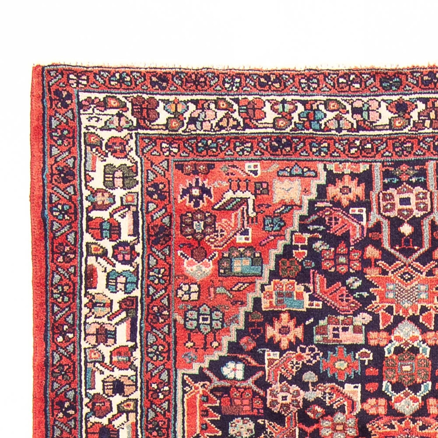 Tapis persan - Nomadic - 307 x 155 cm - bleu foncé