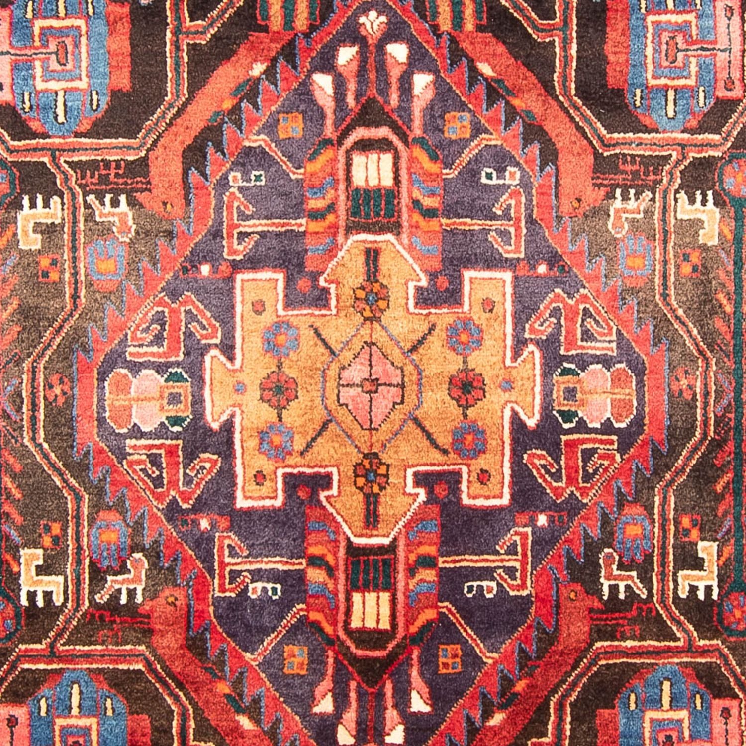 Tapis persan - Nomadic - 310 x 167 cm - bleu