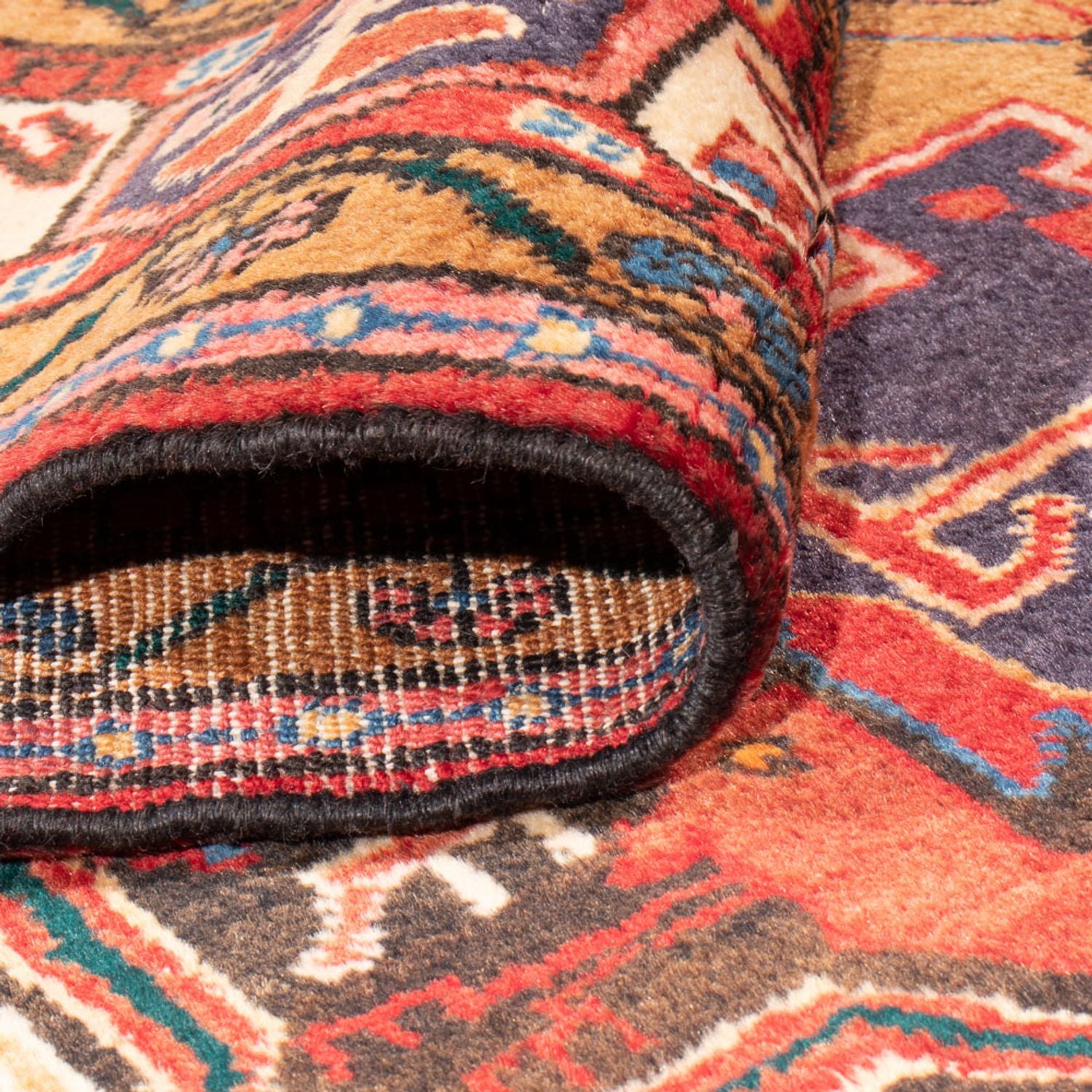 Tapis persan - Nomadic - 310 x 167 cm - bleu