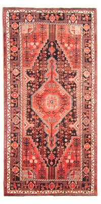 Tapis persan - Nomadic - 260 x 145 cm - bleu foncé
