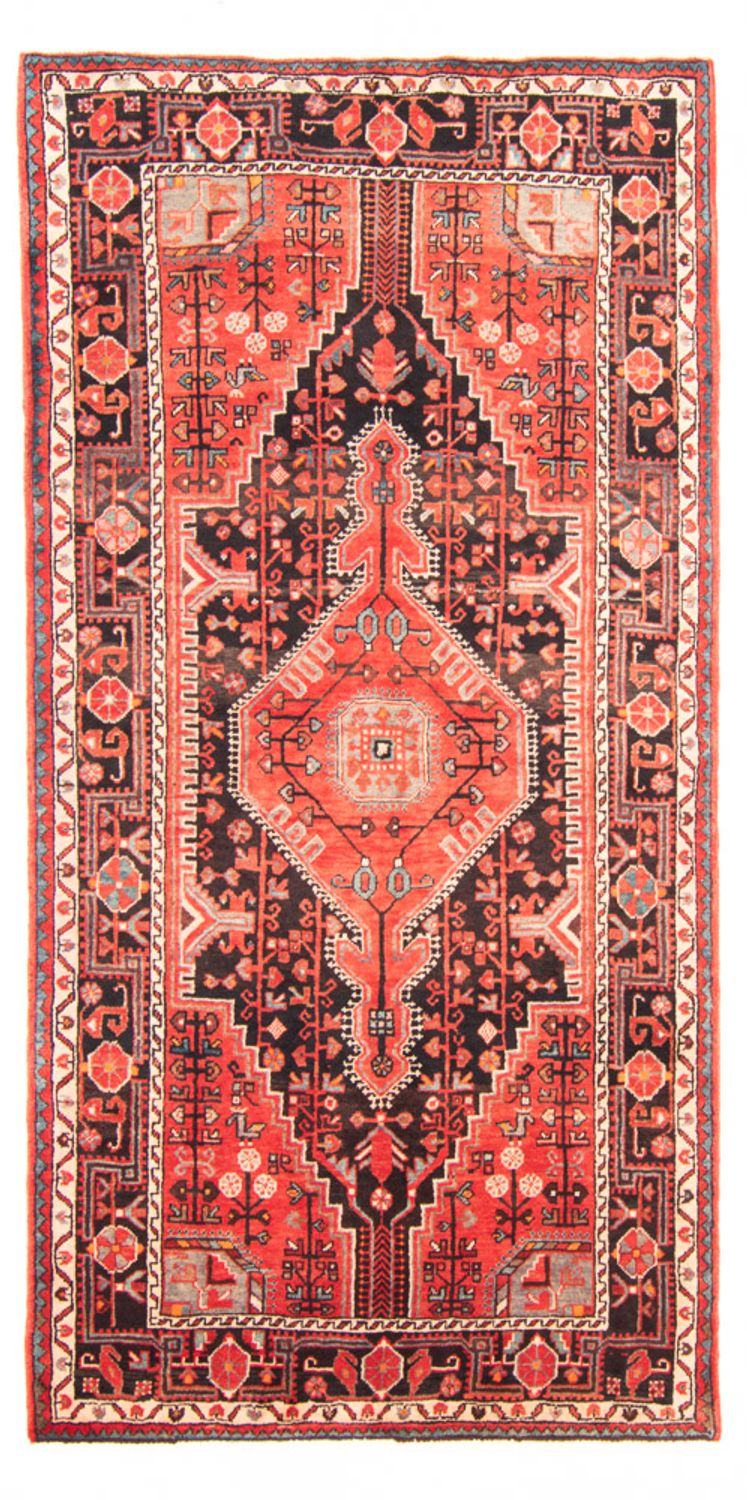 Tapis persan - Nomadic - 260 x 145 cm - bleu foncé