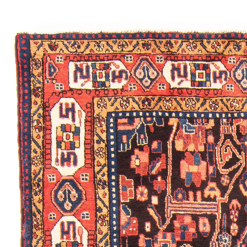 Tapis persan - Nomadic - 287 x 155 cm - bleu foncé