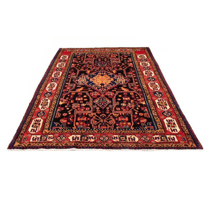 Tapis persan - Nomadic - 287 x 155 cm - bleu foncé