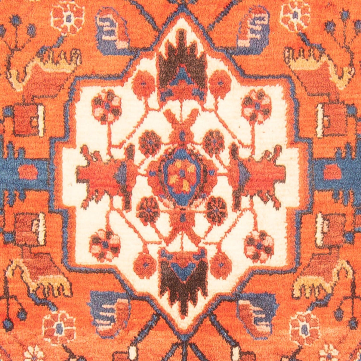 Tapis persan - Nomadic - 287 x 176 cm - bleu foncé