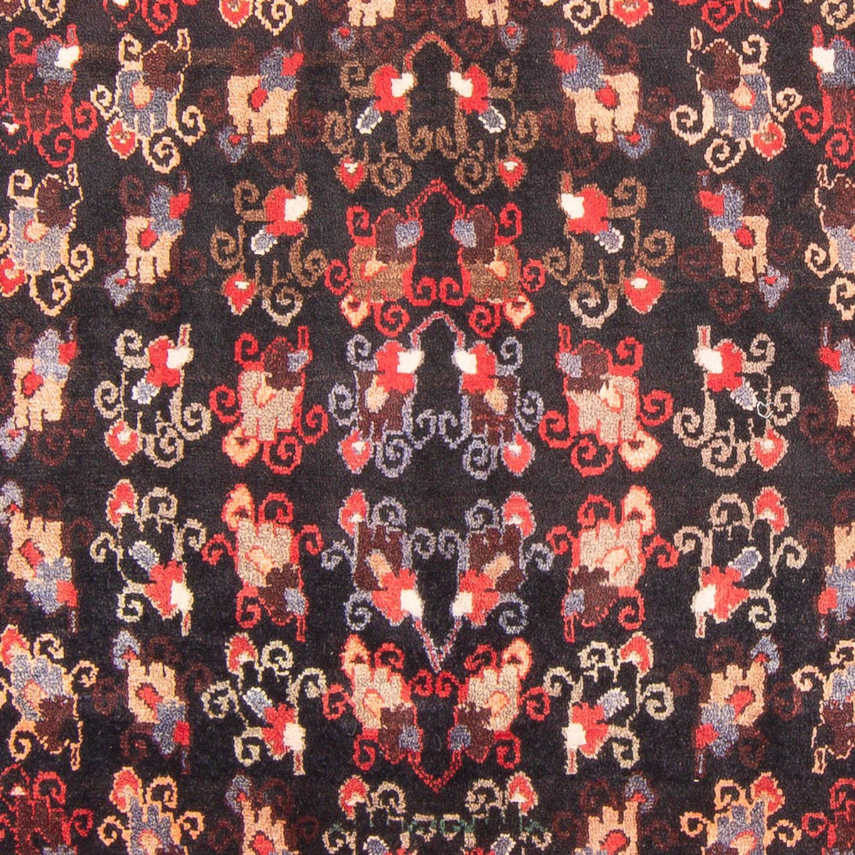 Tapis de couloir Tapis persan - Nomadic - 350 x 140 cm - bleu foncé