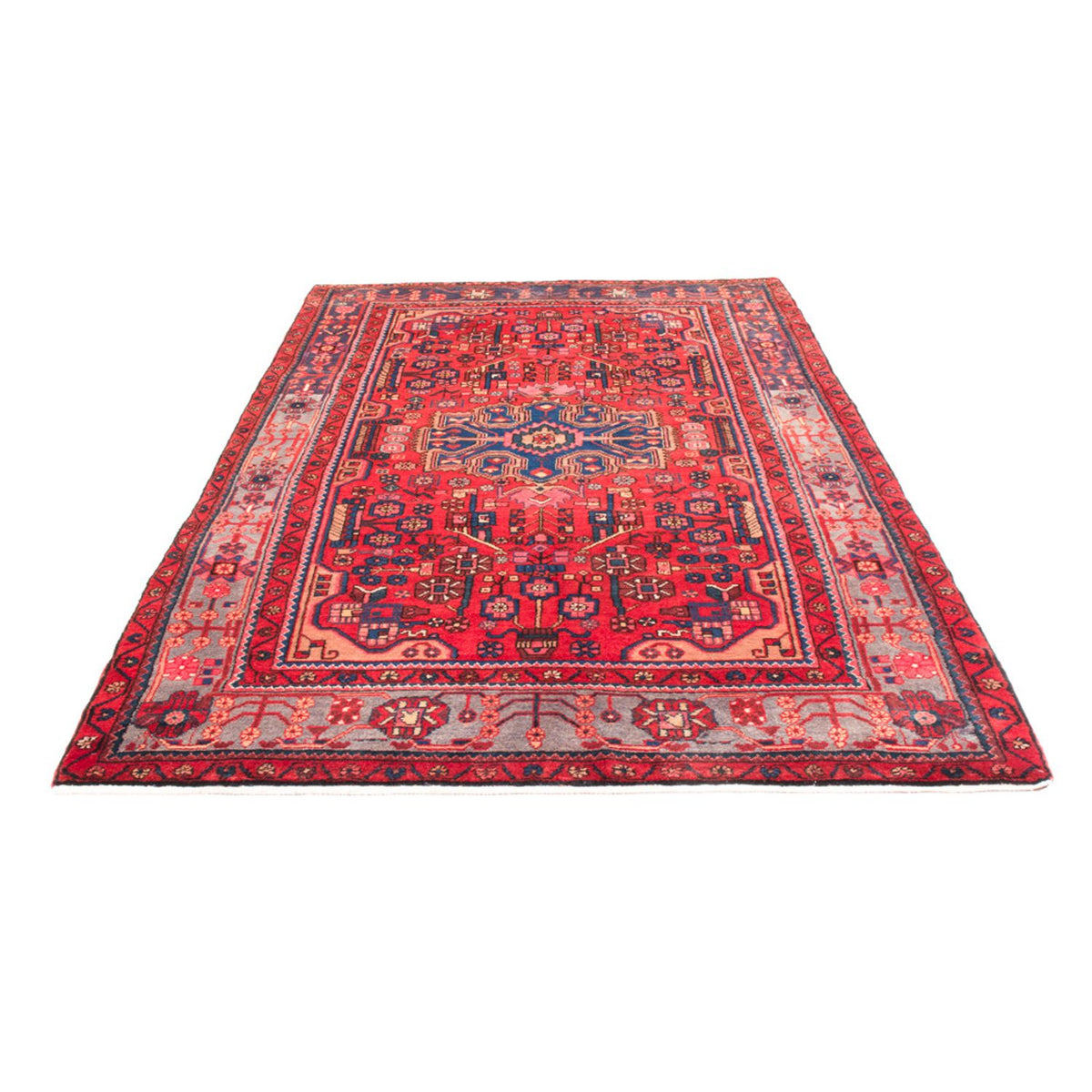 Tapis persan - Nomadic - 298 x 165 cm - rouge