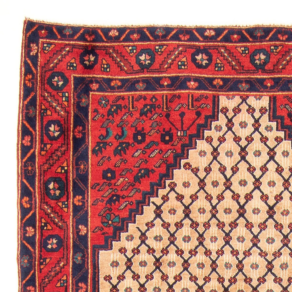 Tapis de couloir Tapis persan - Nomadic - 305 x 145 cm - beige