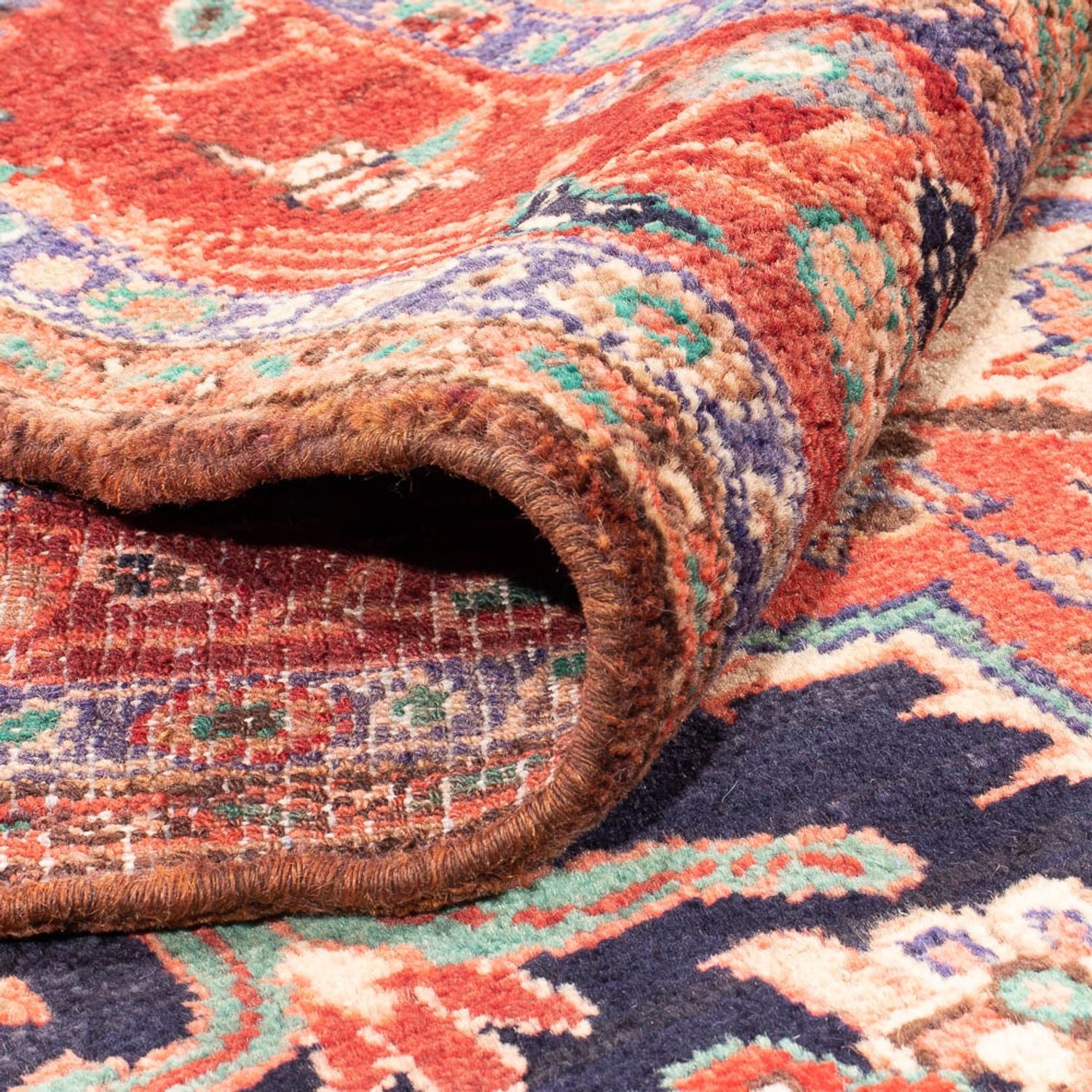 Tapis persan - Nomadic - 295 x 157 cm - bleu foncé
