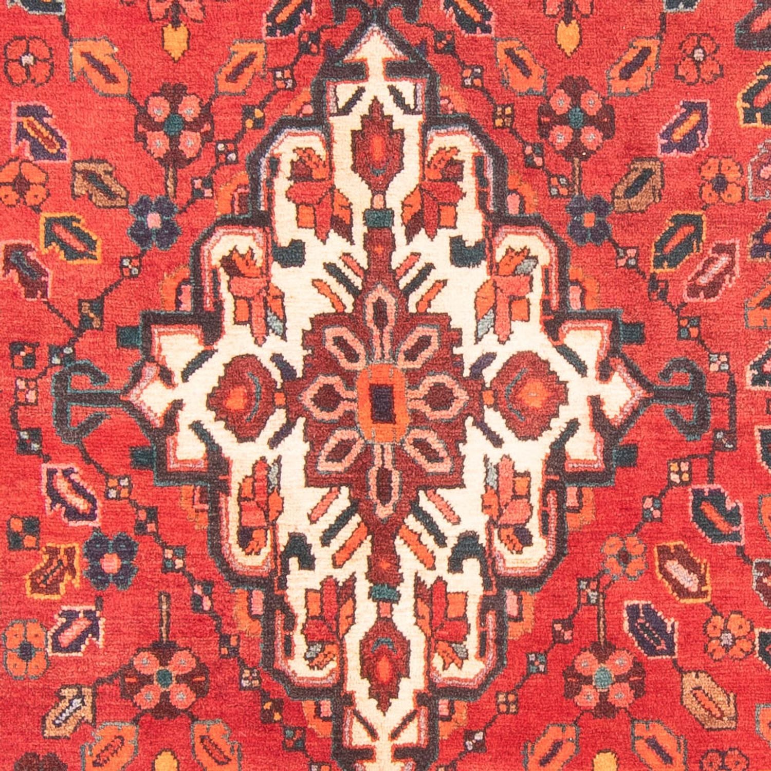 Tapis persan - Nomadic - 303 x 155 cm - rouge