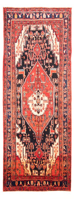 Tapis persan - Nomadic - 335 x 150 cm - bleu foncé