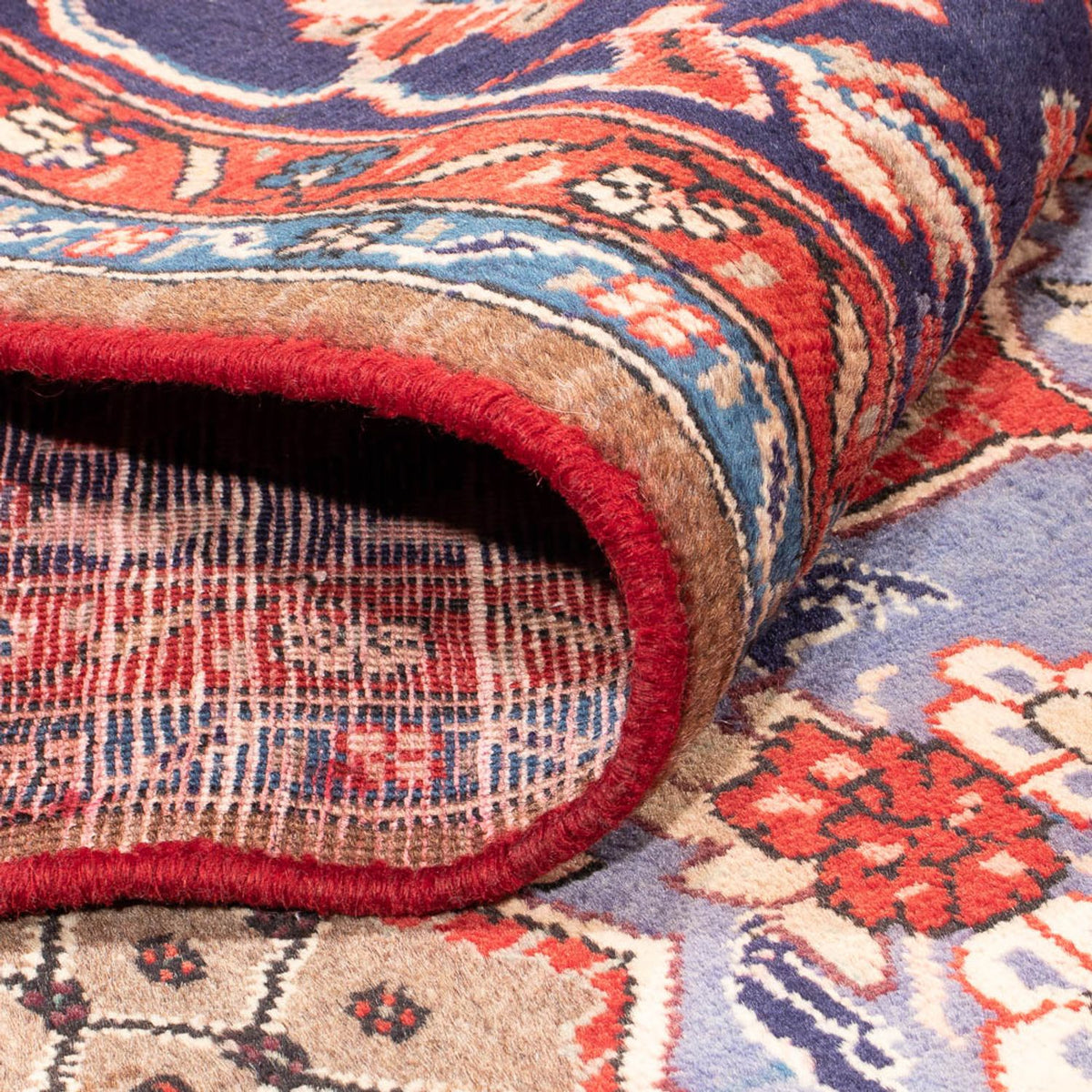 Tapis de couloir Tapis persan - Nomadic - 350 x 150 cm - multicolore