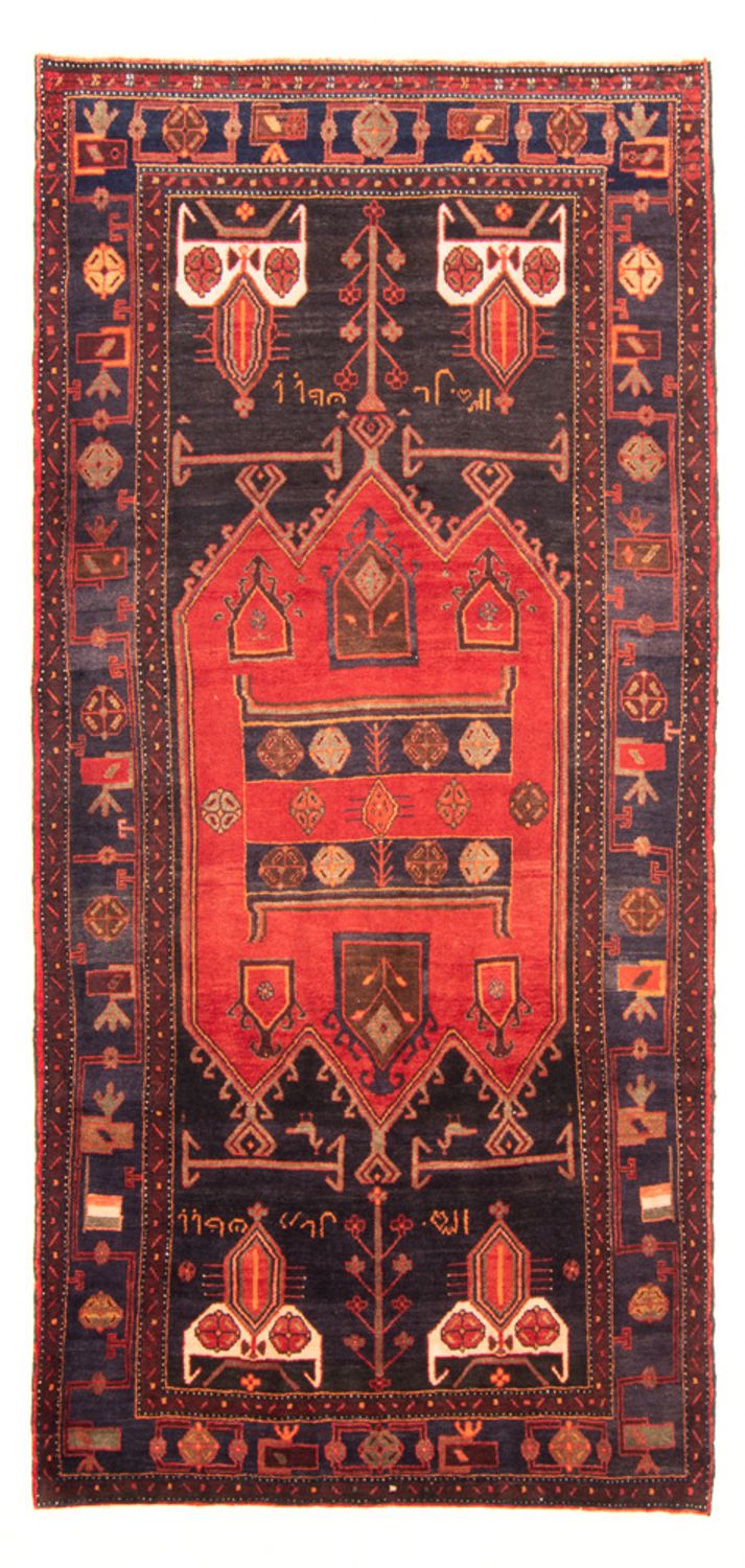 Tapis de couloir Tapis persan - Nomadic - 294 x 145 cm - bleu