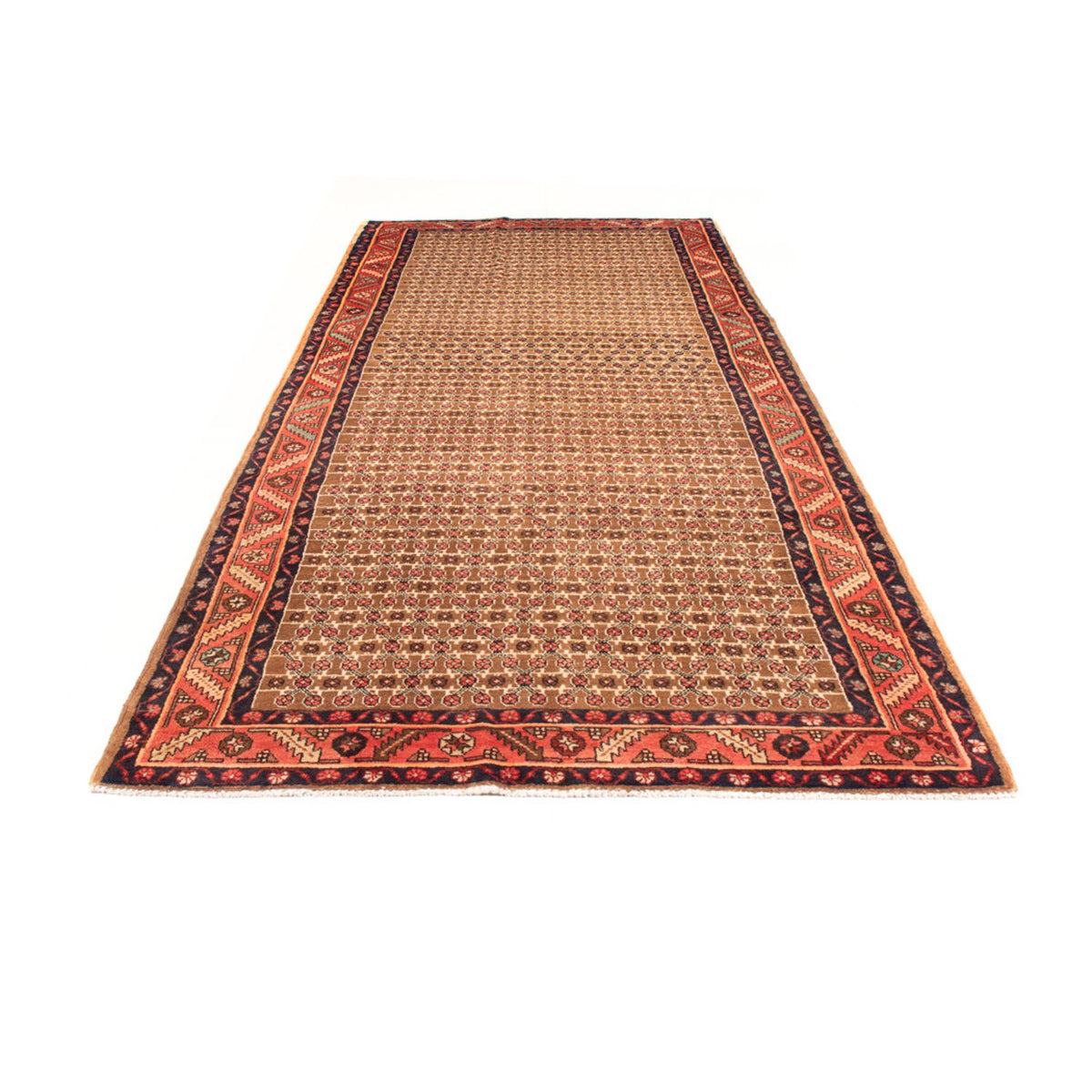 Tapis de couloir Tapis persan - Nomadic - 343 x 146 cm - multicolore