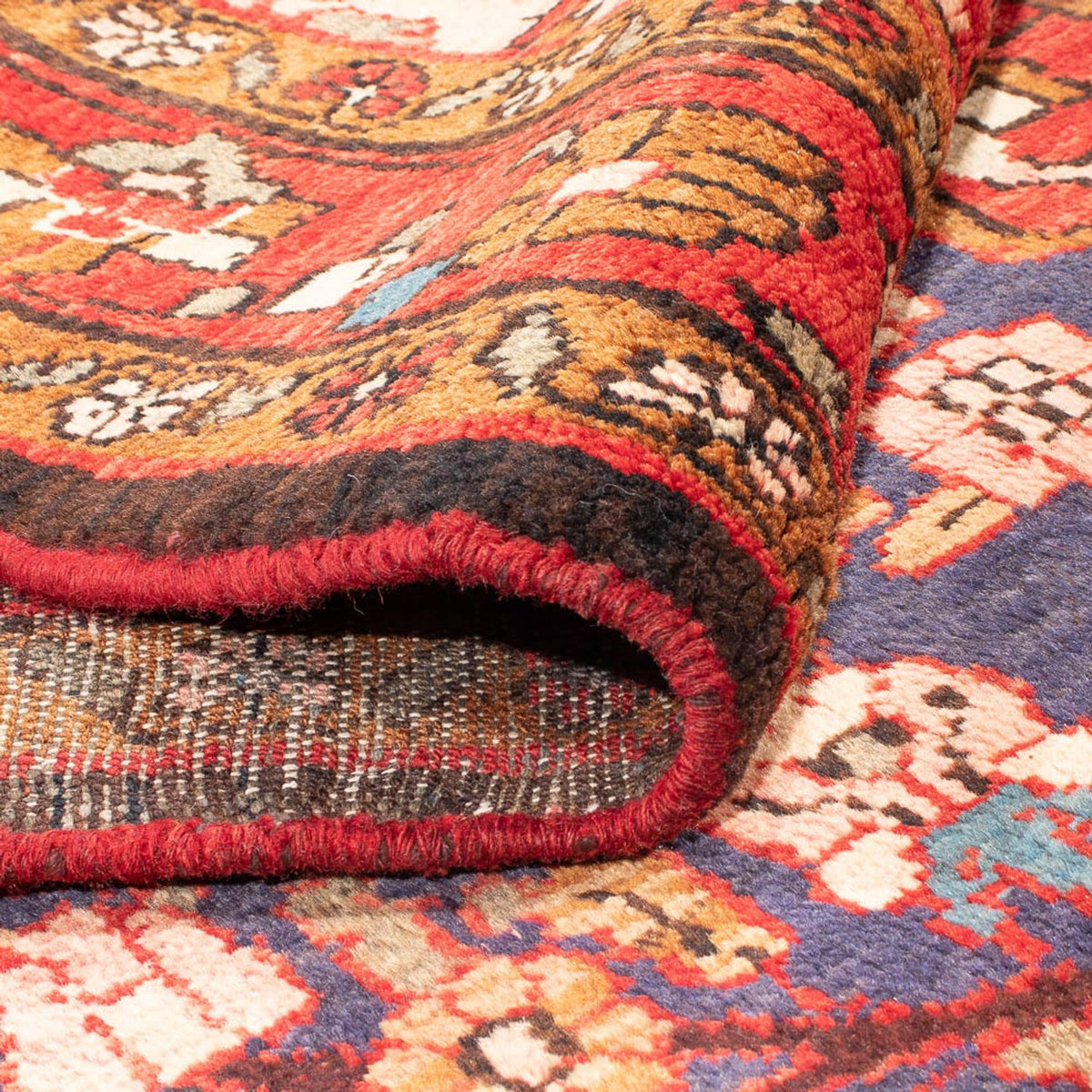 Tapis persan - Nomadic - 265 x 174 cm - bleu