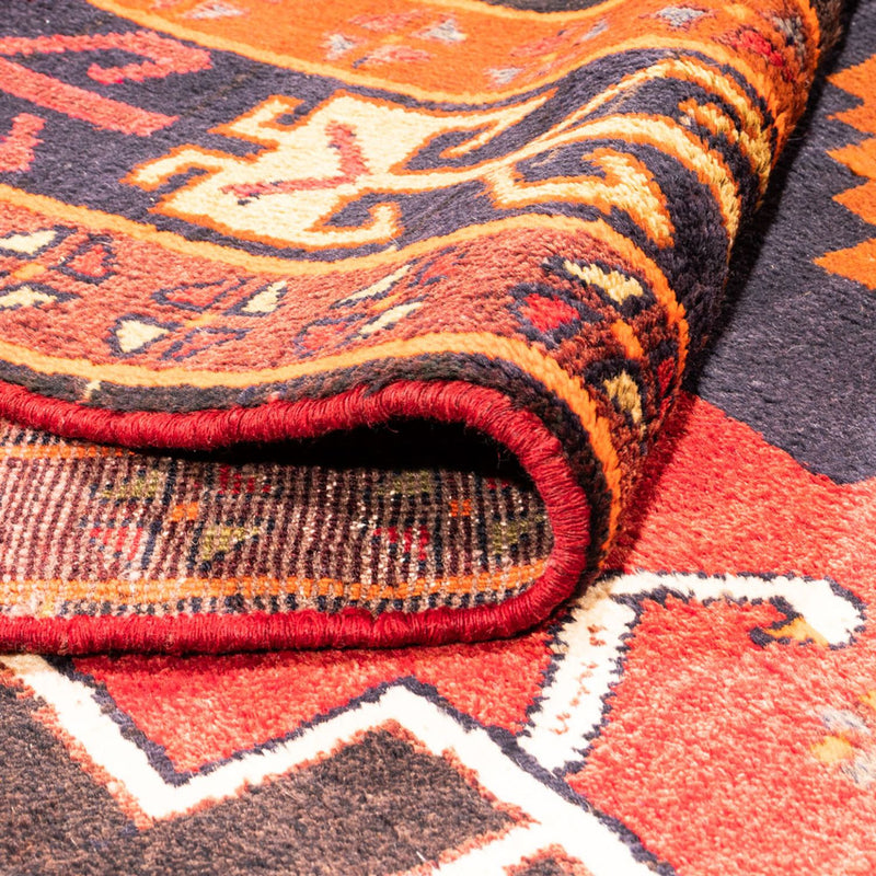 Tapis persan - Nomadic - 303 x 162 cm - bleu foncé