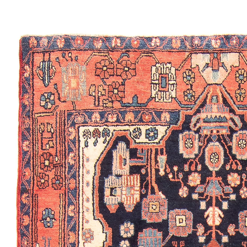 Tapis persan - Nomadic - 300 x 156 cm - bleu foncé