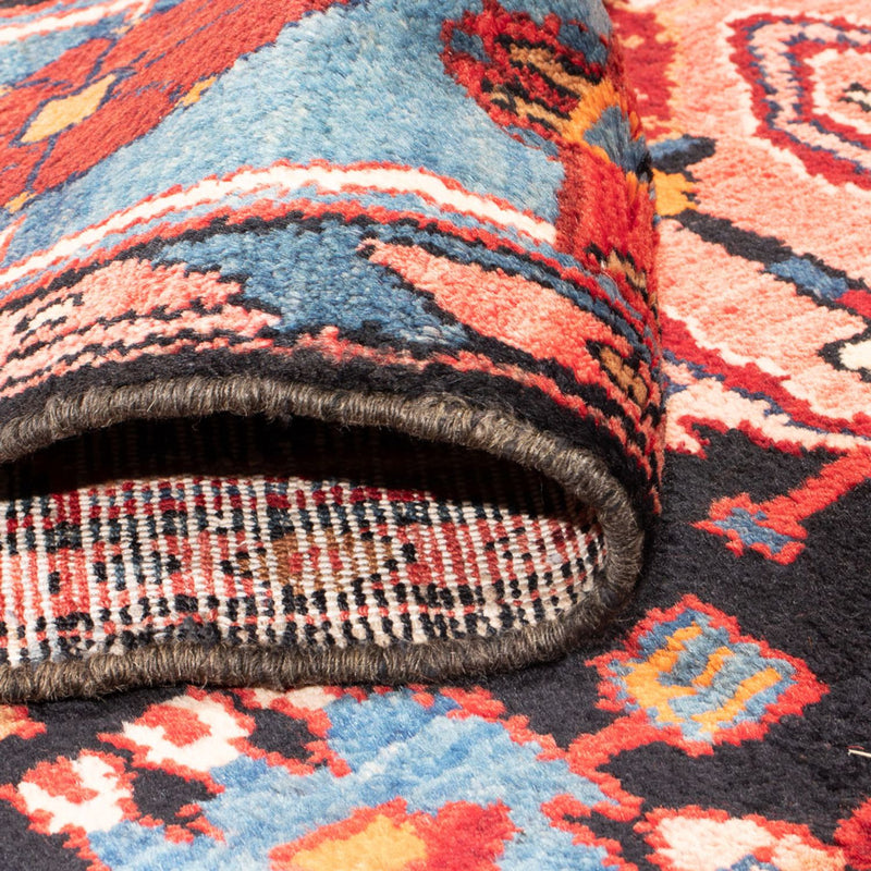 Tapis persan - Nomadic - 312 x 153 cm - bleu foncé