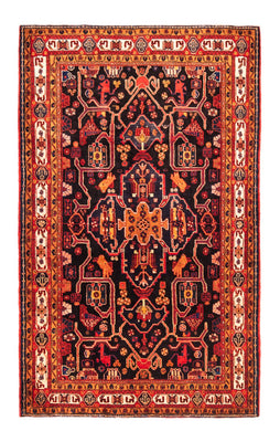 Tapis persan - Nomadic - 280 x 172 cm - bleu foncé
