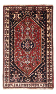 Tapis persan - Nomadic - 145 x 80 cm - rouge