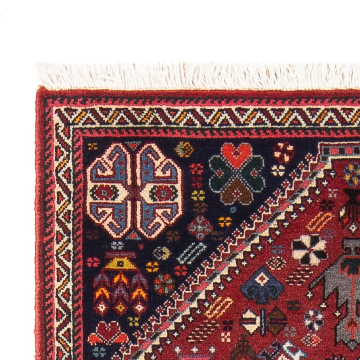 Tapis persan - Nomadic - 148 x 70 cm - rouge