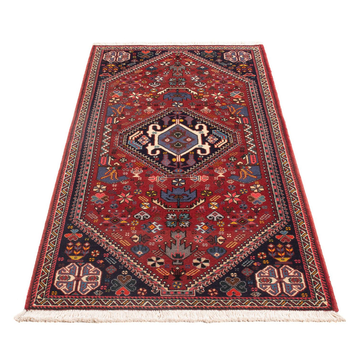Tapis persan - Nomadic - 148 x 70 cm - rouge