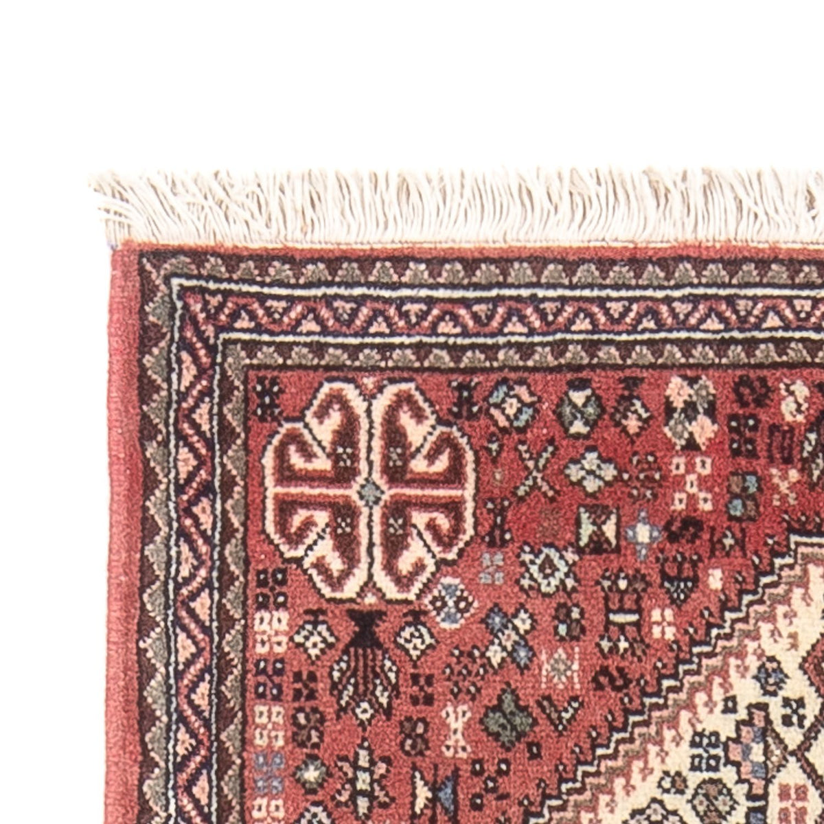 Tapis de couloir Tapis persan - Nomadic - 160 x 70 cm - crème