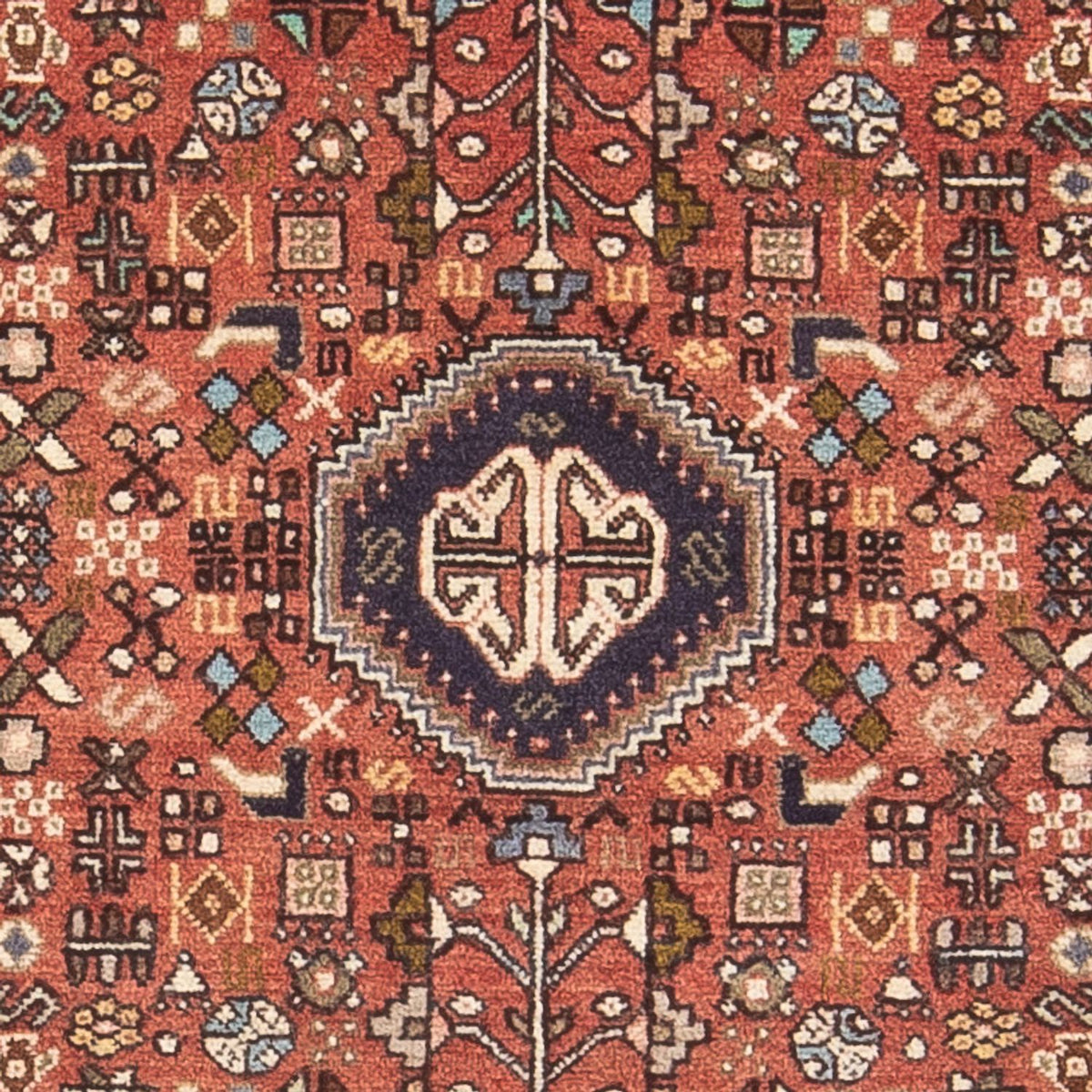Tapis persan - Nomadic - 148 x 64 cm - rouge